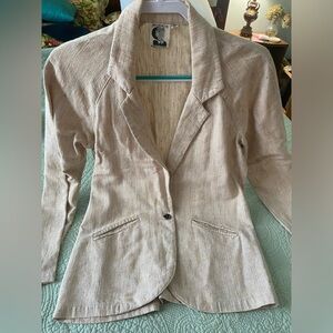 Vintage Beige Women's Blazer